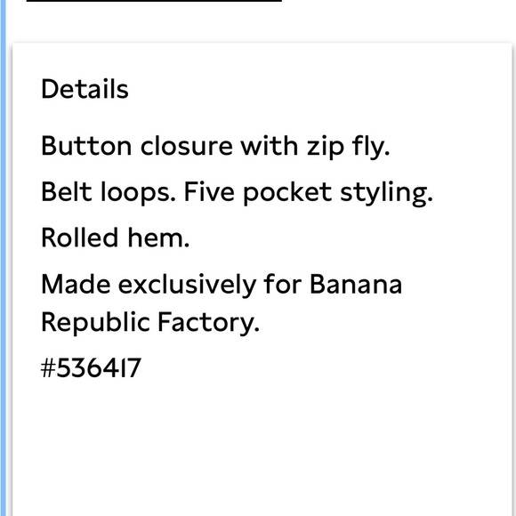 NWT Banana Republic Low Rise Girlfriend Jeans - Picture 8 of 10